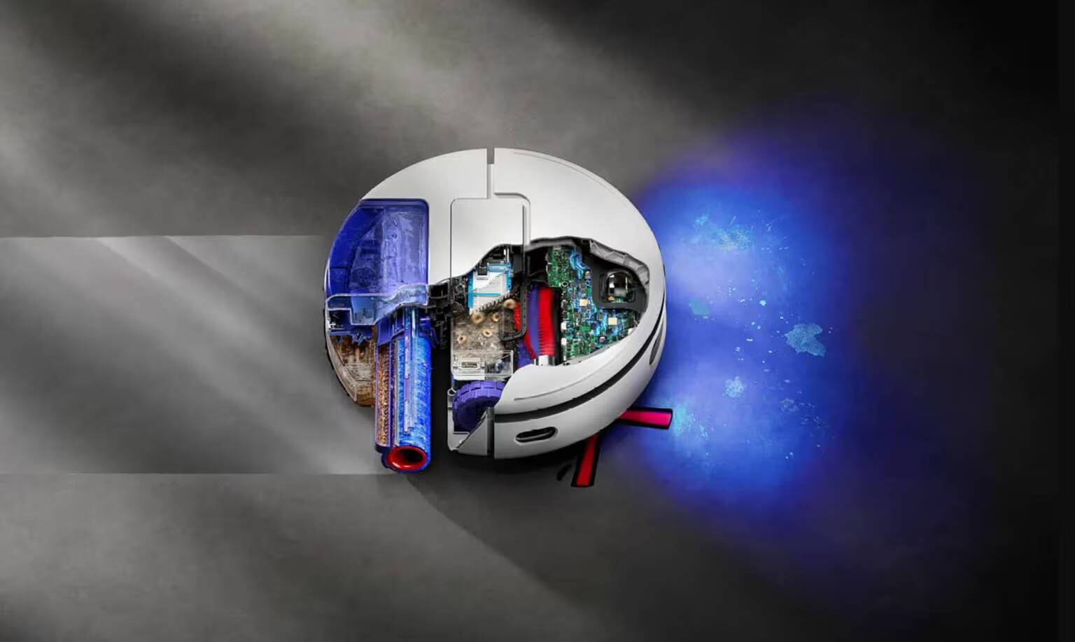 IFA 2026: 10 необычных новинок Dyson 3 Внутренние части пылесоса Dyson Airblade 2026 с электронной платой