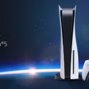 Шесть игр для PS5 заработали в эмуляторе при 60 кадрах в секунду 3 PlayStation 5 и геймпад на фоне космоса