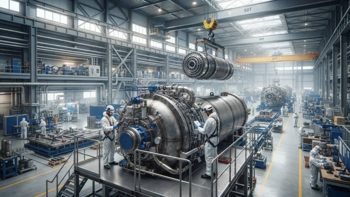 ŠKODA JS изготовит системы аварийной остановки для реакторов Rolls-Royce мощностью 470 МВт