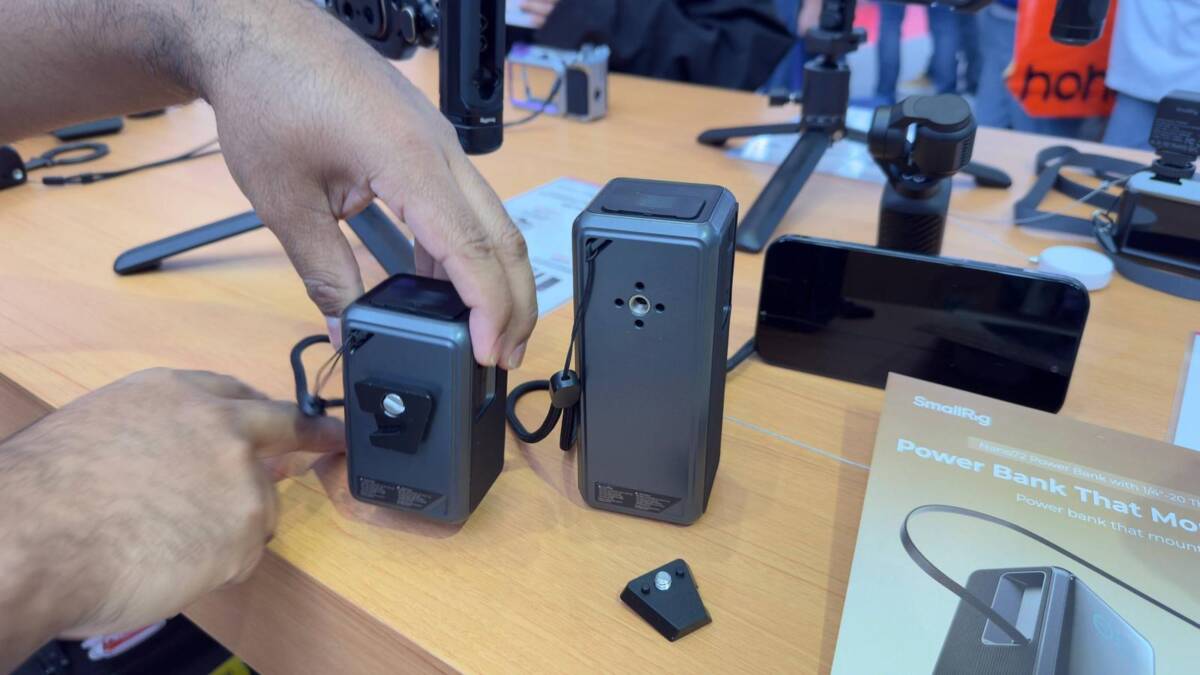 SmallRig показала аккумуляторы Nano36 и Nano72 для крепления на штативе