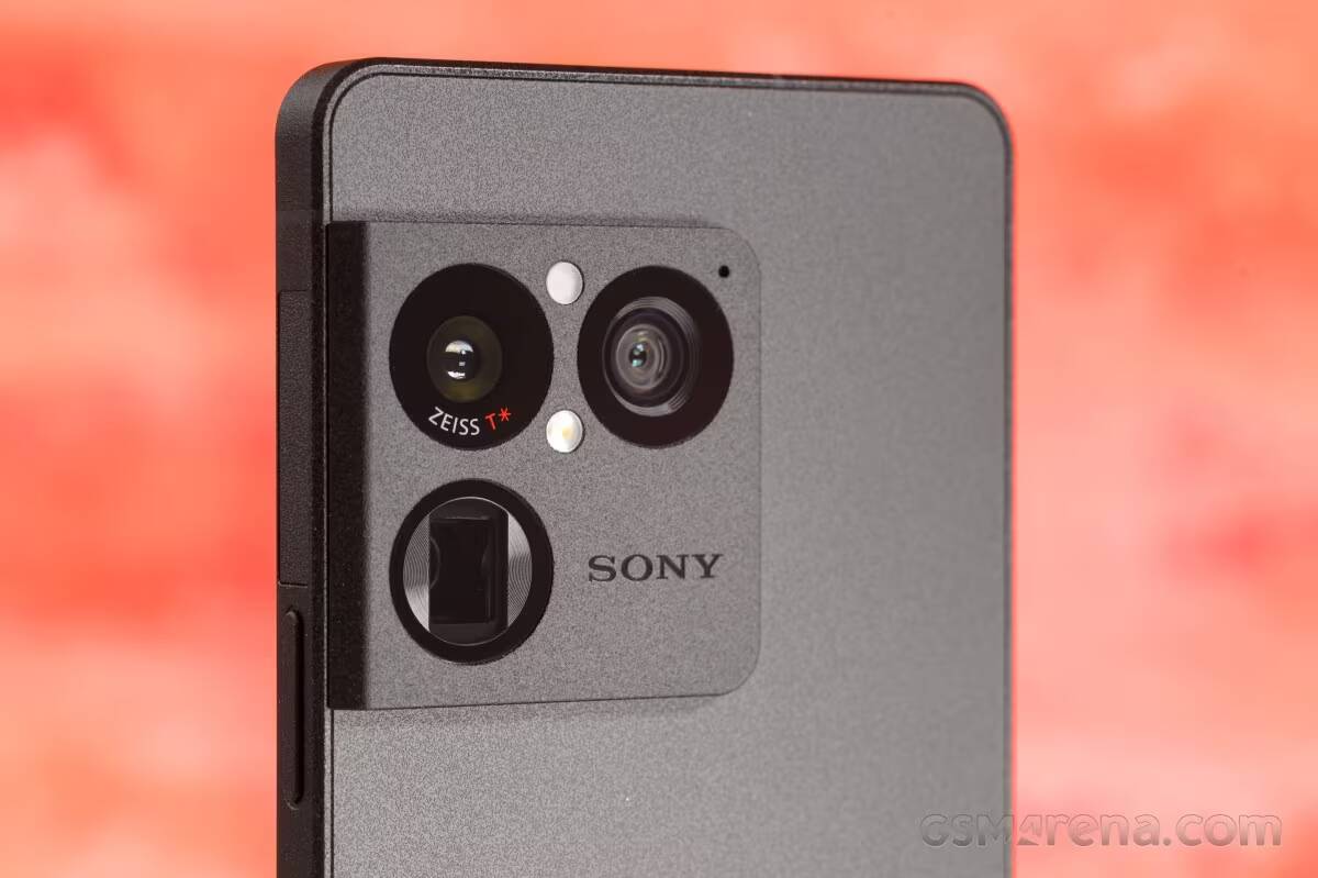 Камера Sony Xperia 1 IX крупным планом