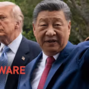 Дональд Трамп и Чжунцюй Чэнь на мероприятии