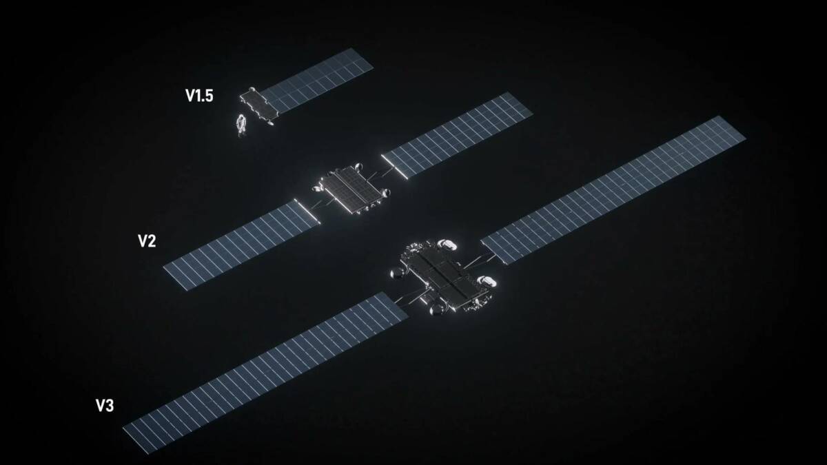 Starlink V3 добавит 26 Тбит/с за один запуск уже в сентябре 1 Starlink V3 добавит 26 Тбит/с за один запуск уже в сентябре