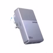 Ugreen Nexode Air Slim адаптер на 100 Вт в серебристом цвете