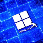 Обновление Windows 11 26H2 установка яркий голубой фон