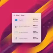 Статус батареи Windows 11 ПК и устройств