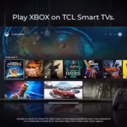 Экран Smart TV TCL с интерфейсом Xbox Cloud Gaming