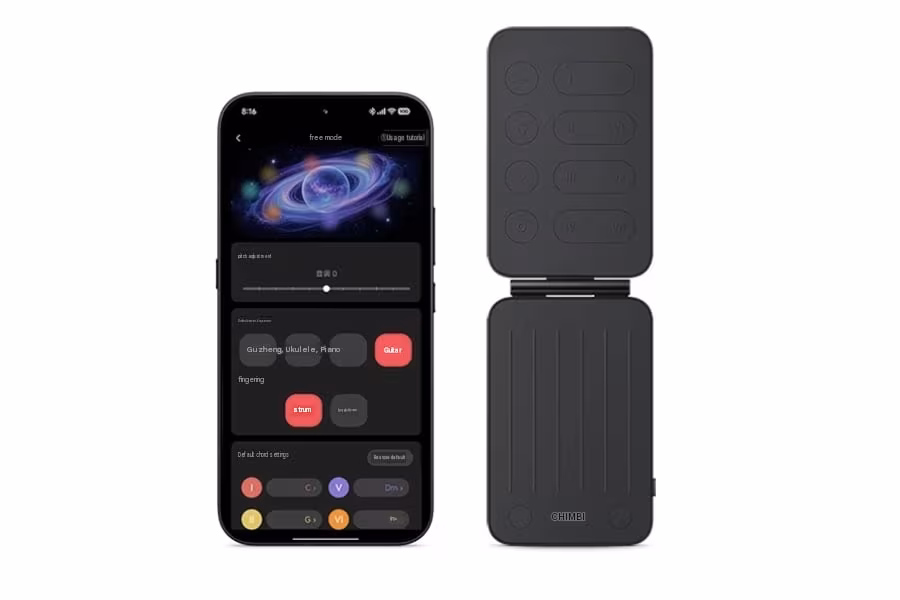 Магнитная гитара Xiaomi 18 Pro со встроенным экраном смартфон