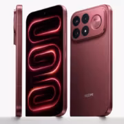 Смартфон с крупным дисплеем чёрный и камеры на задней панели