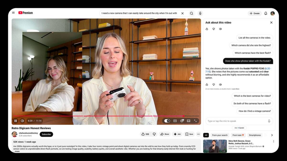 YouTube позволит собирать персональные ленты простыми запросами