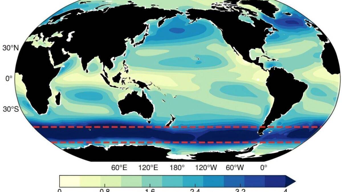Южный океан в модели сменил поглощение CO₂ на выбросы