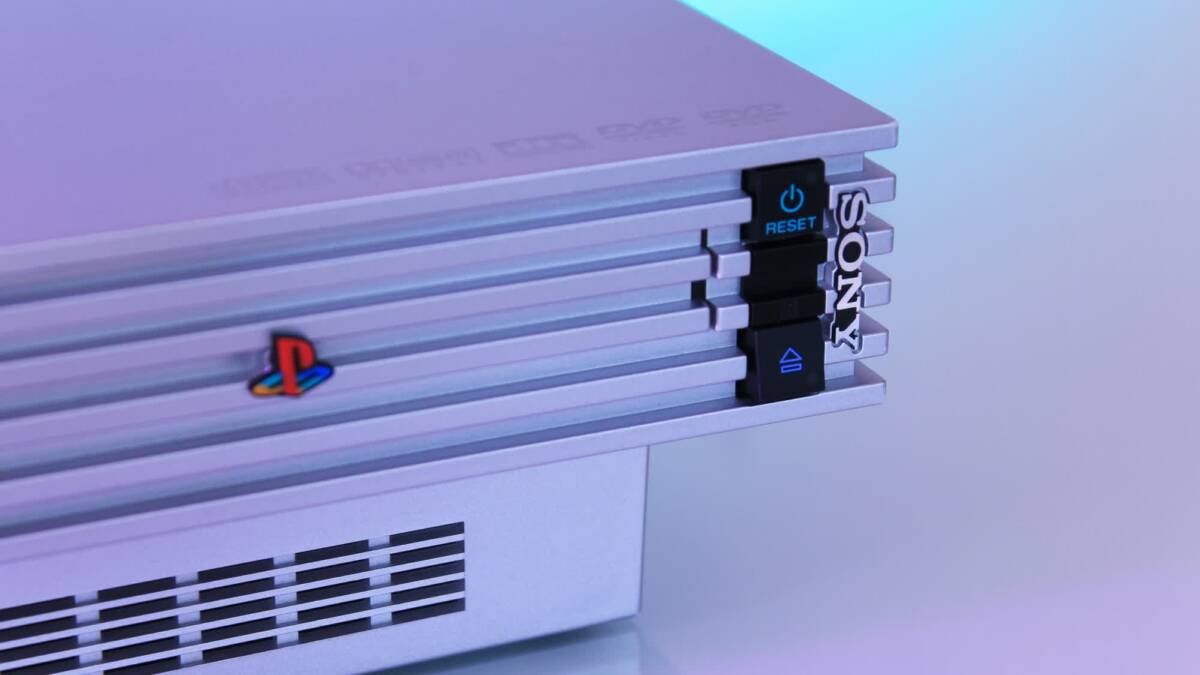 Защитный чип PlayStation 2 на приставке