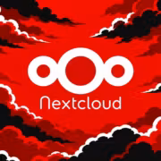 С 10 сентября хакеры ищут пароли и криптокошельки на Nextcloud 4 Логотип Nextcloud на фоне красных и черных облаков