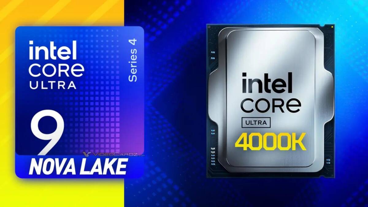 Intel Nova Lake-S обошёл Core Ultra 9 285K в однопоточном тесте