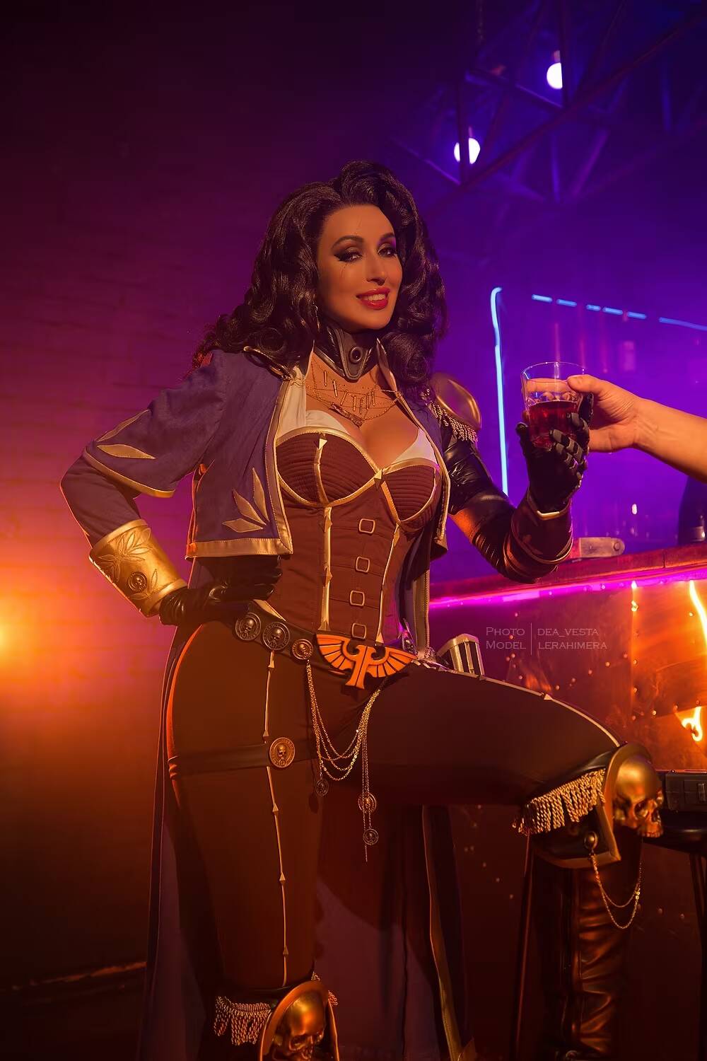 Российская модель показала 18+ косплей Джай Хейдари из Warhammer 40K 1 Российская модель в тематическом косплее Warhammer 40K Джай Хейдари