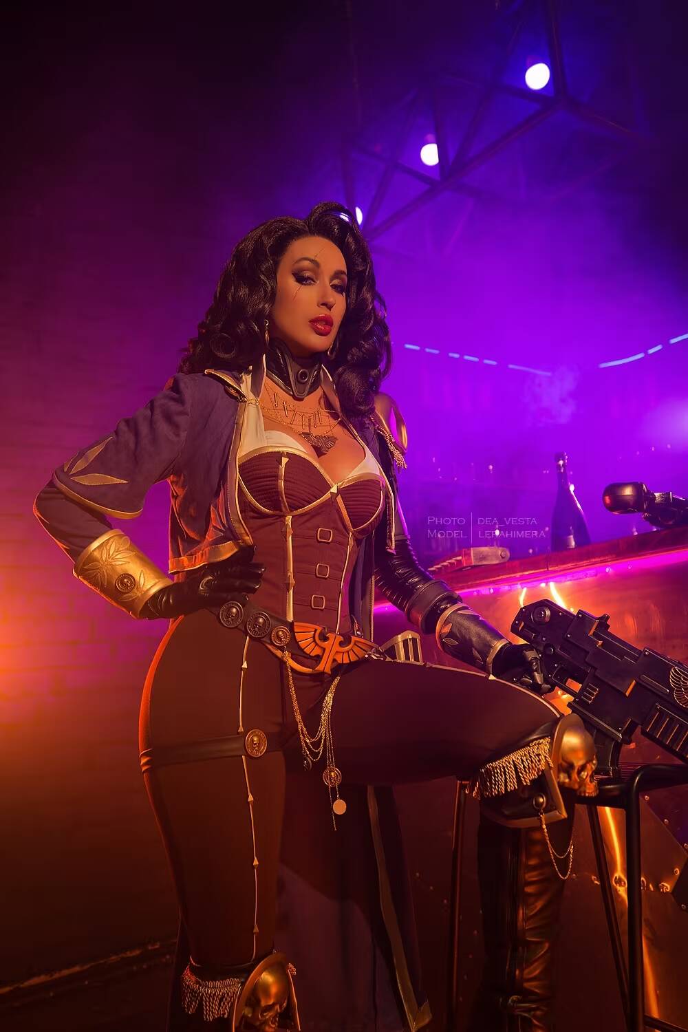 Российская модель показала 18+ косплей Джай Хейдари из Warhammer 40K 4 Российская модель в косплей Джай Хейдари из Warhammer 40K