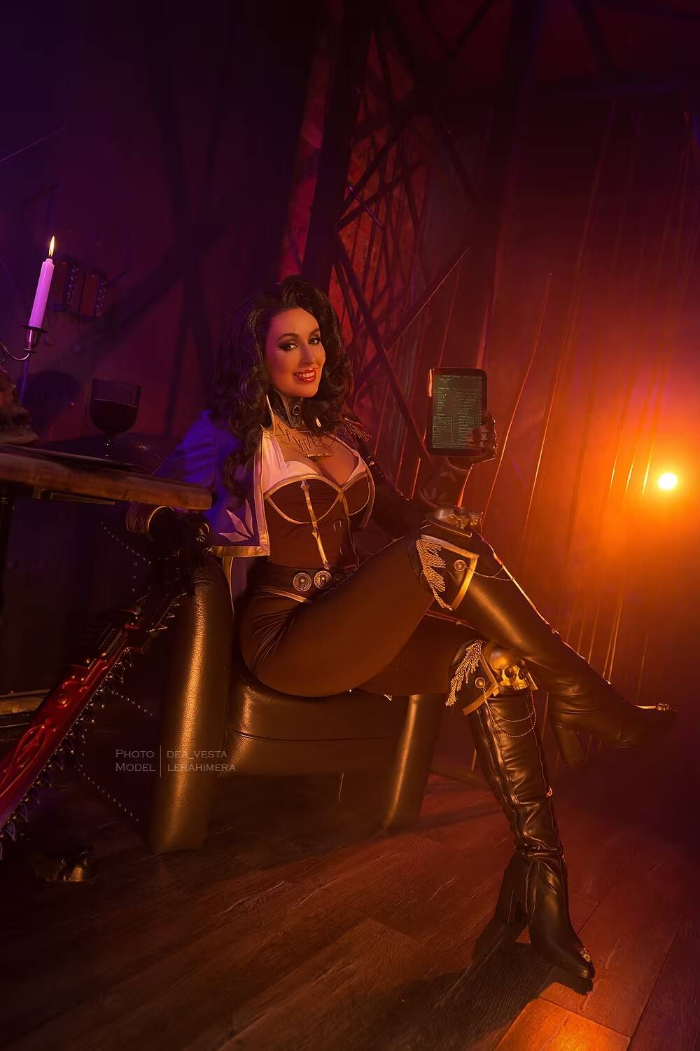 Российская модель показала 18+ косплей Джай Хейдари из Warhammer 40K 5 Модель в костюме Джай Хейдари из Warhammer 40K