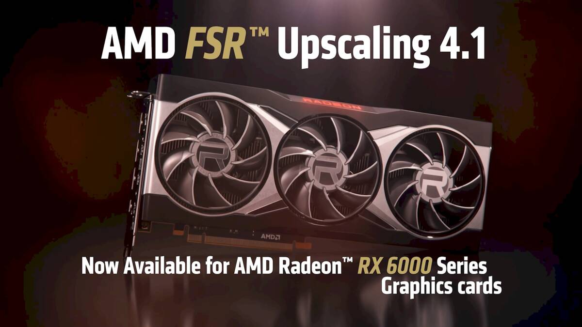 Видео карта AMD Radeon RX 6000 серия и FSR 4.1