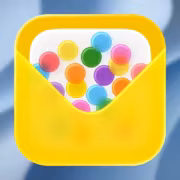 Иконка приложения Apple с разноцветными шариками Invites