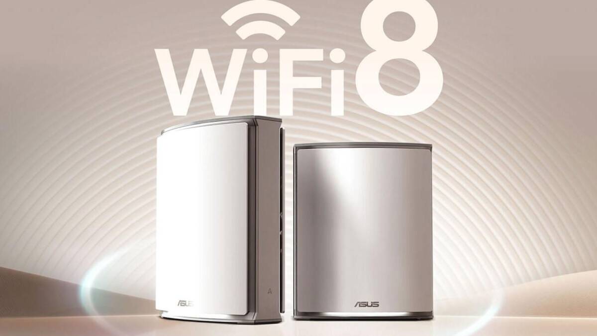 Asus начала поставки Mesh-системы Wi-Fi 8 с покрытием 650 м² 6 Два сетевых устройства Asus Wi-Fi 8 белое и серебряное