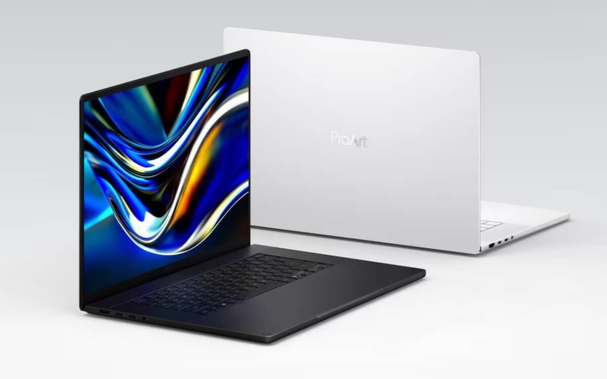 Asus выпустила ProArt P16 и P14 с платформой Nvidia RTX Spark 2 Ноутбук Asus ProArt P16 с открытым экраном