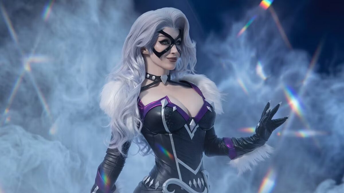 Откровенная Черная кошка из Marvel Rivals косплей косуха Vest Black Cat
