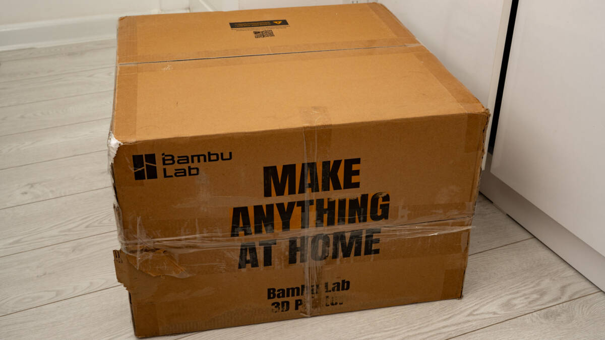 Обзор Bambu Lab A2L Combo + модуль резки: большой 3D-принтер с необычными возможностями 3 Коробка от Bambu Lab A2L Combo для 3D печати