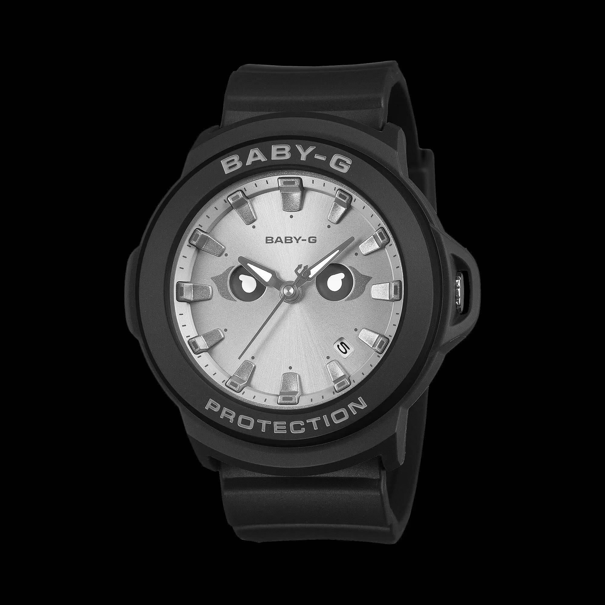 Часы Casio Baby-G с лицом, меняющим выражение глаз дизайн