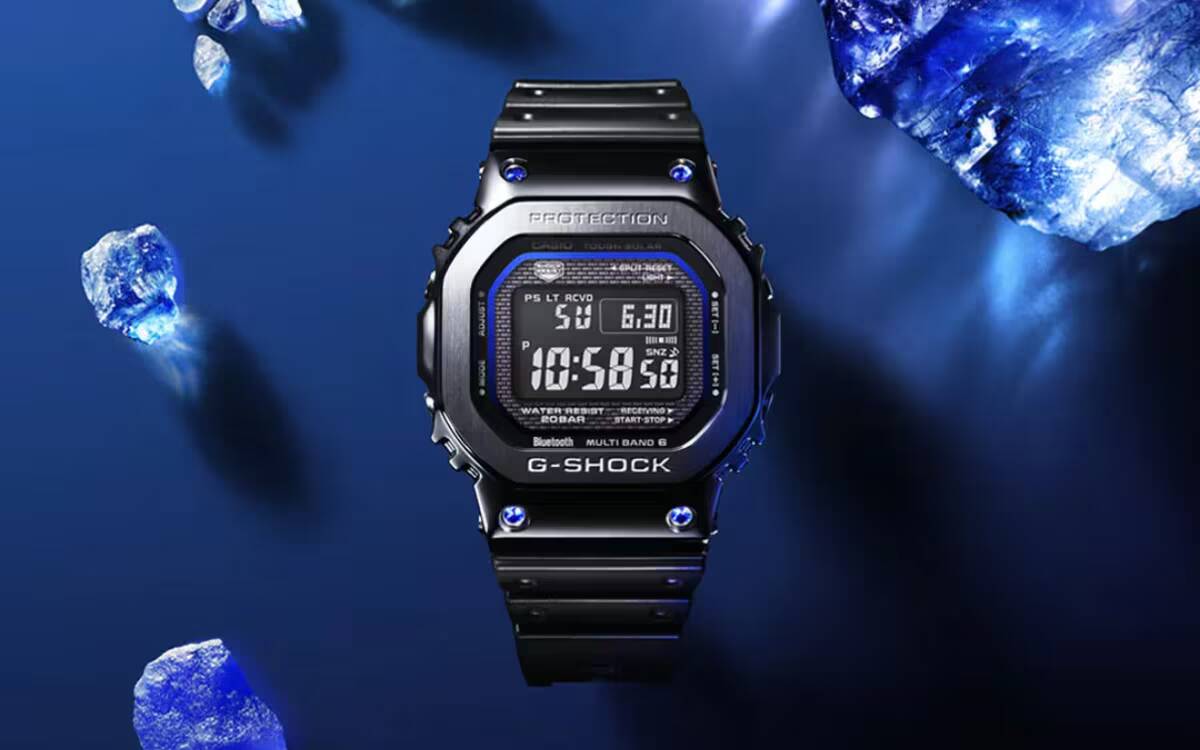 Водонепроницаемые часы G-Shock с сапфировым стеклом