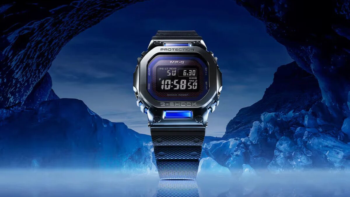 Цифровые часы G-Shock с сапфировым драгоценным корпусом