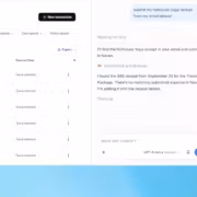 Экран браузера Chrome с таблицей транзакций и сообщением о ChatGPT