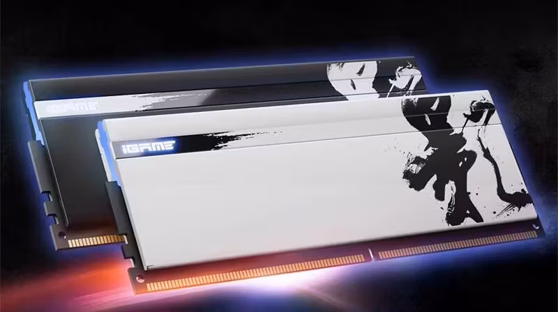 Комплект памяти DDR5 Colorful с 扑克画 дизайн