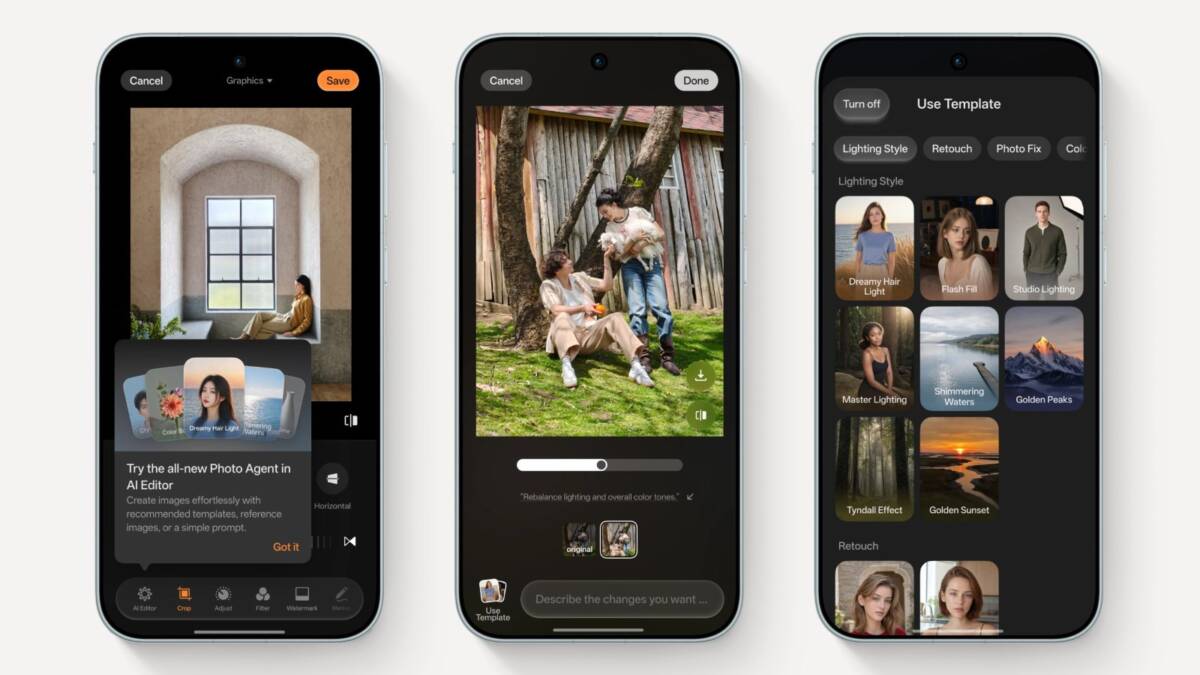 Интерфейс ColorOS 17 на смартфонах Reno14 Reno15
