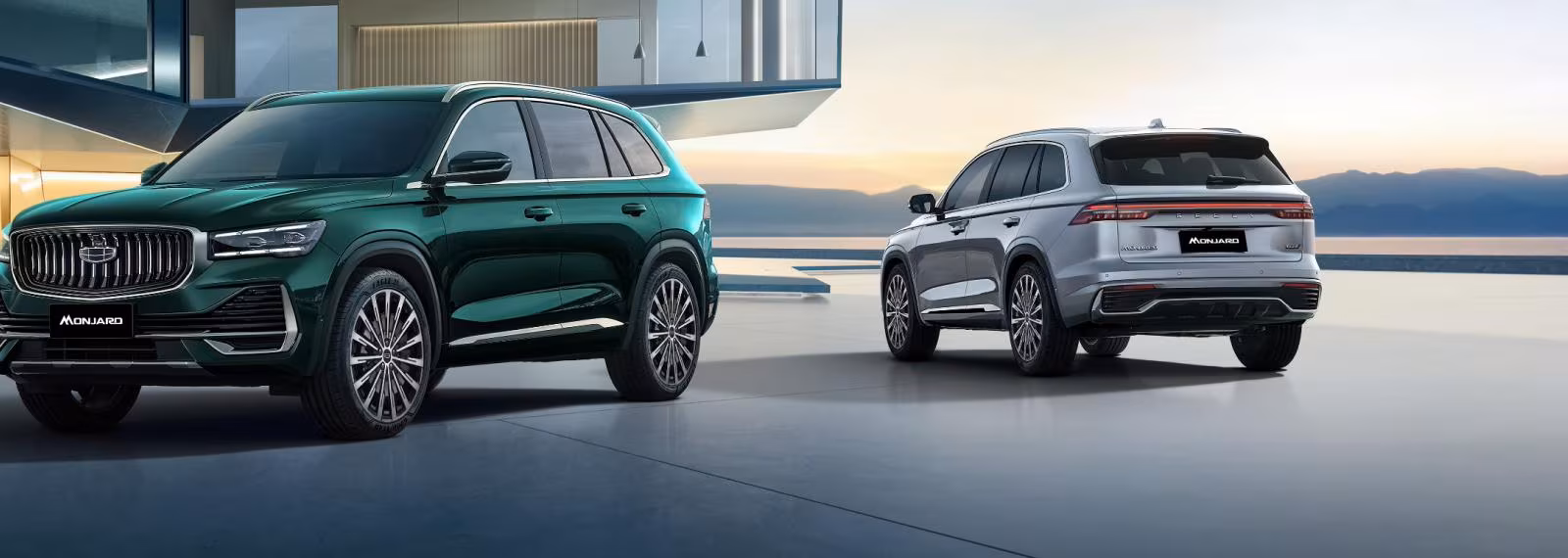 Дилеры распродадут остатки: Geely прекратила поставки 3 моделей 17 Два кроссовера Geely Monjard передние и задние ракурсы