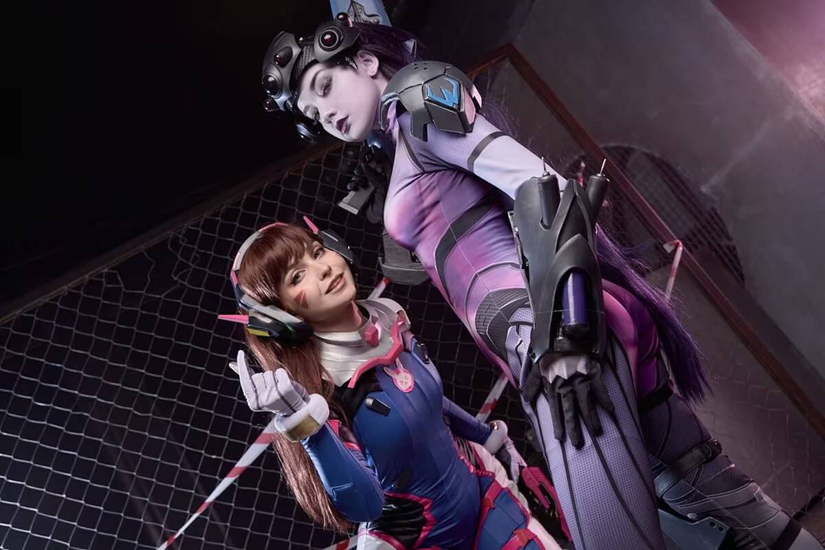 Дива и Роковая Вдова: Maruxia и Shorinya сделали дуэтный косплей по Overwatch