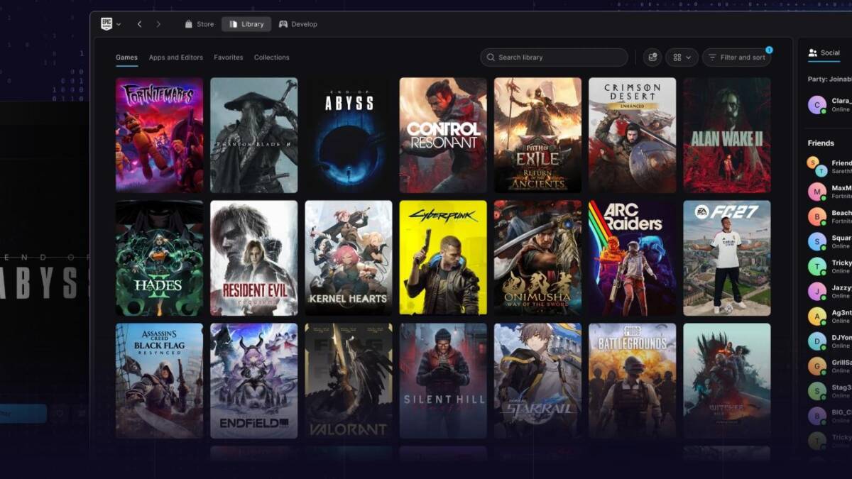 Обзор библиотеки игр Epic Games лаунчер быстрее