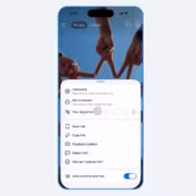 Меню настроек Facebook с опциями видеореализации и алгоритмом Facebook рееализации