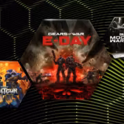 Обложки игр Gears of War E Day Call of Duty Modern Warfare и другие