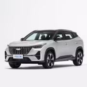 Кроссовер Geely Cityray 2027 передняя часть серебристый черный