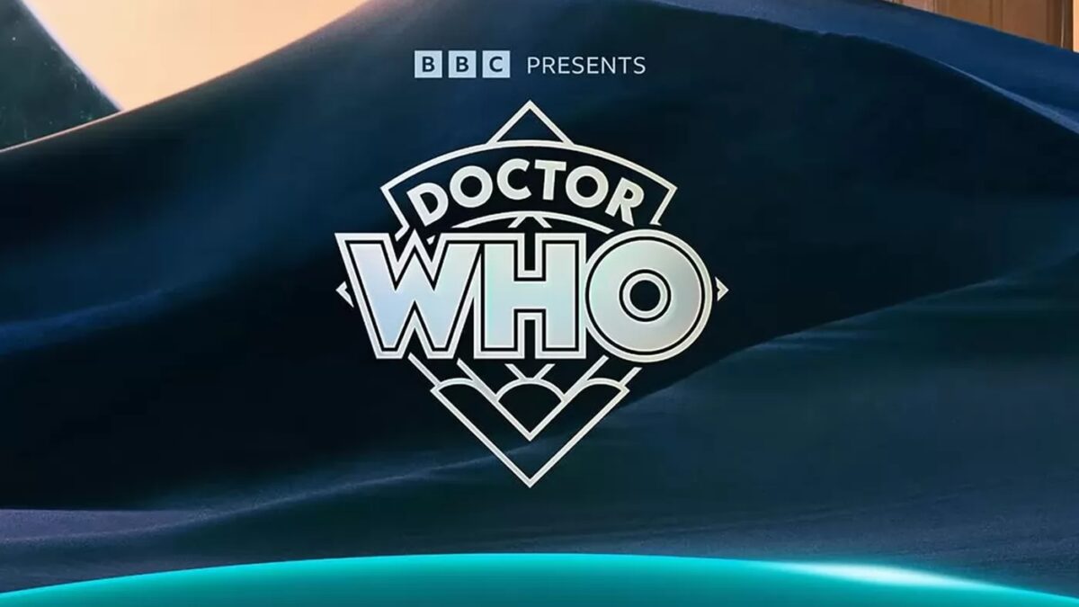 Логотип Доктор Кто BBC синий черный красный белый