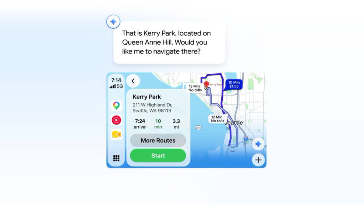 Google добавила Gemini в Maps для голосового общения в CarPlay