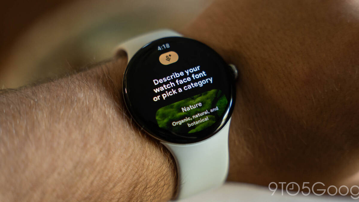 умные часы Google Pixel Watch 4 на руке пользователя