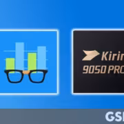 Иконки графика и очков с логотипом Kirin 9050 PRO