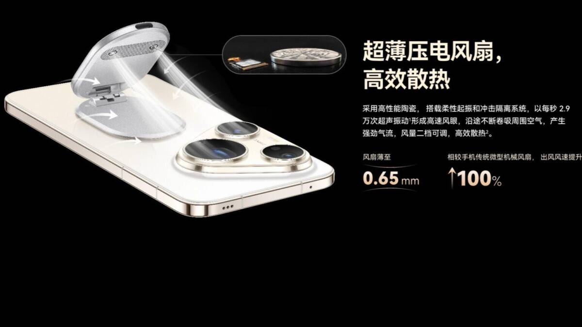 Huawei показала подставку с почти 400 000 микроприсосок для смартфона