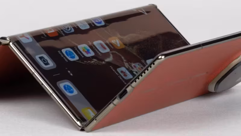 Складной телефон Huawei Mate X2 раскрытый экран