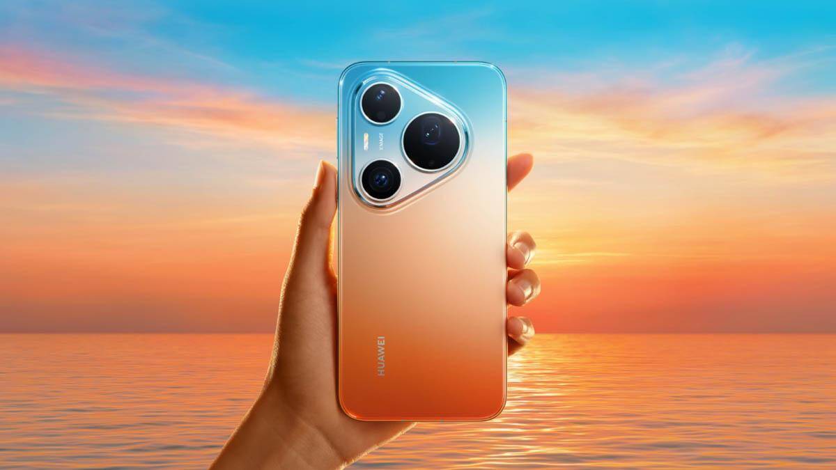 Huawei Pura 90 Pro и Pro Max сзади смартфонов