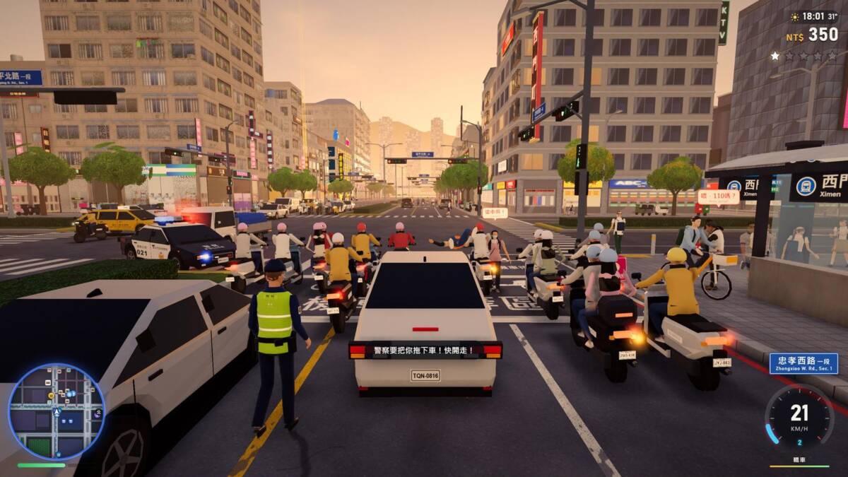 графика игровой GTA Taipei на смартфоне