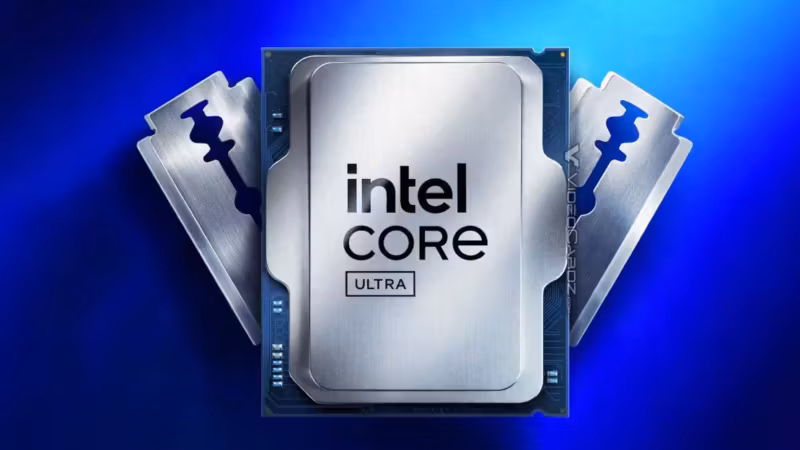 процессор Intel Core Ultra с охлаждением