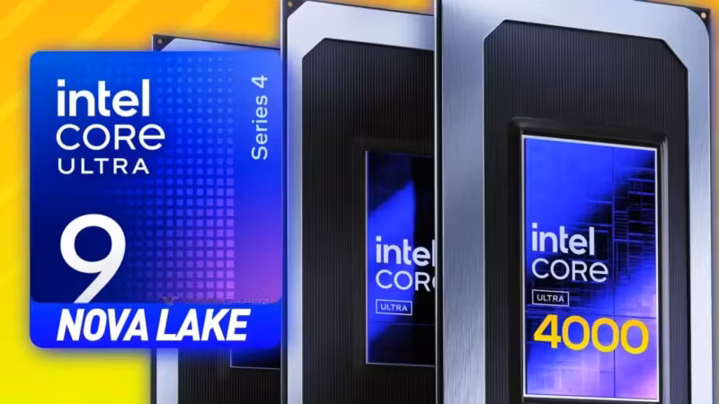 процессоры Intel Core Ultra 4000 Nova Lake
