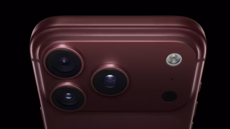 Задняя камера iPhone 18 Pro Max на 256 ГБ